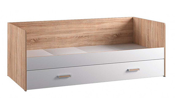 КРОВАТЬ УНИВЕР.БЛАНКА Дуб Сонома/Белый (28722)